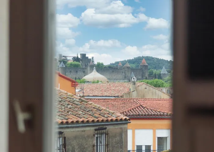 Le Boheme - Netflix - Wifi - Vue Sur La Cite Medievale Et Les Toits Carcassone